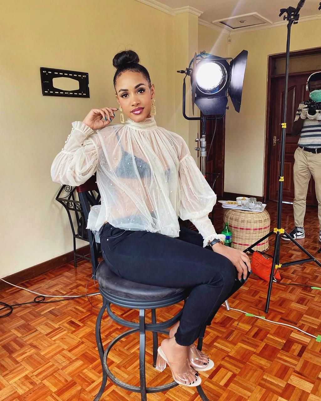 God is my sponsor- Shouts Tanasha Donna after reports of moving into a new Mansion