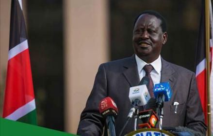 File image of Raila Odinga