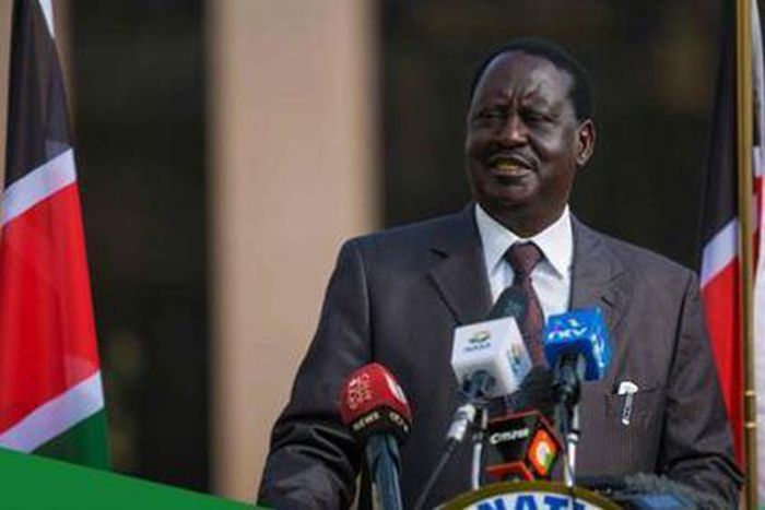 File image of Raila Odinga