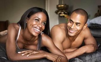 Couple in bed