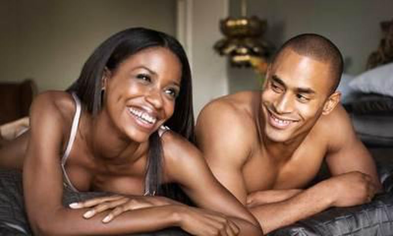 Couple in bed