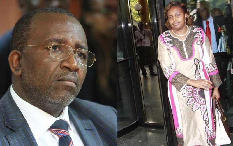 Senator Mithika Linturi and Marianne Kitany