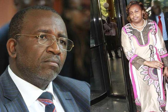 Senator Mithika Linturi and Marianne Kitany