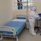Medical practitioners at a Coronavirus isolation and treatment facility in Mbagathi District Hospital on Friday, March 6, 2020