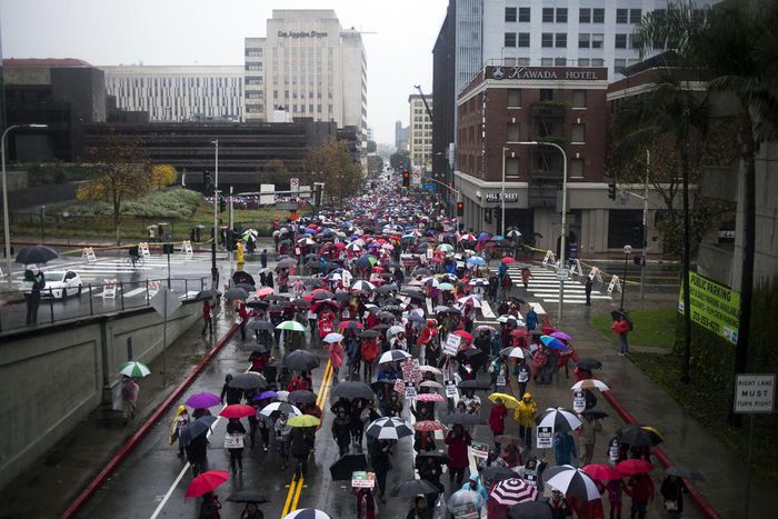 LA Teachers Strike for First Time in 30 Years, the Nation's Largest School Walkout