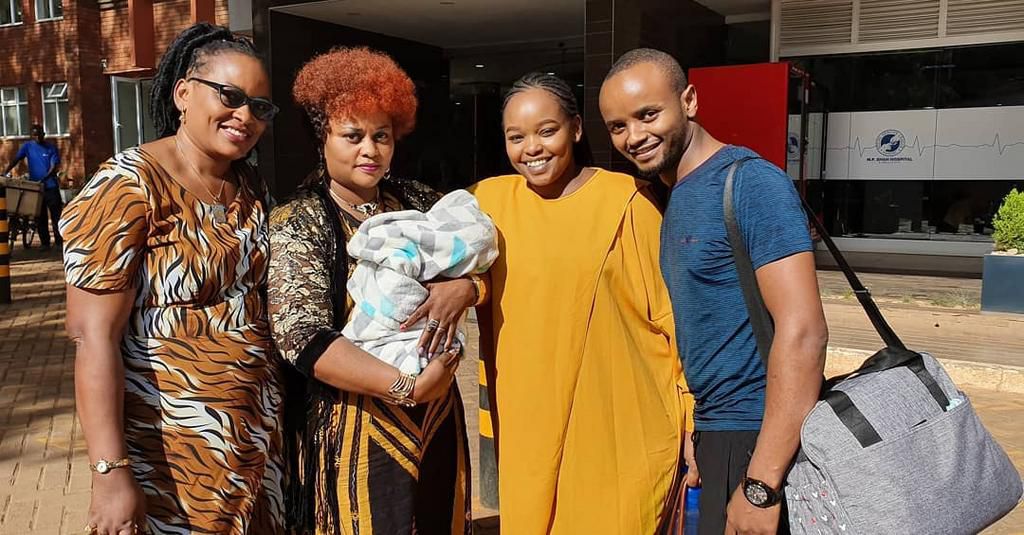 Milly and Kabi wa Jesus have named their son Reign Taji Kabi, opens him an Instagram account