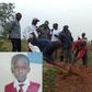Police detectives exhume the body of 14-year-old Peter Oscar Muhairwe. (Photo by Monitor)