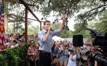 In the Democratic Primary, the media hits are the message