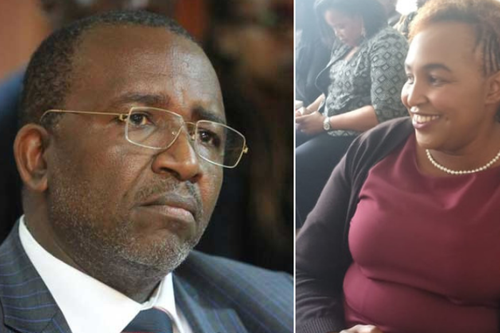 Senator Linturi and Maryanne Kitany