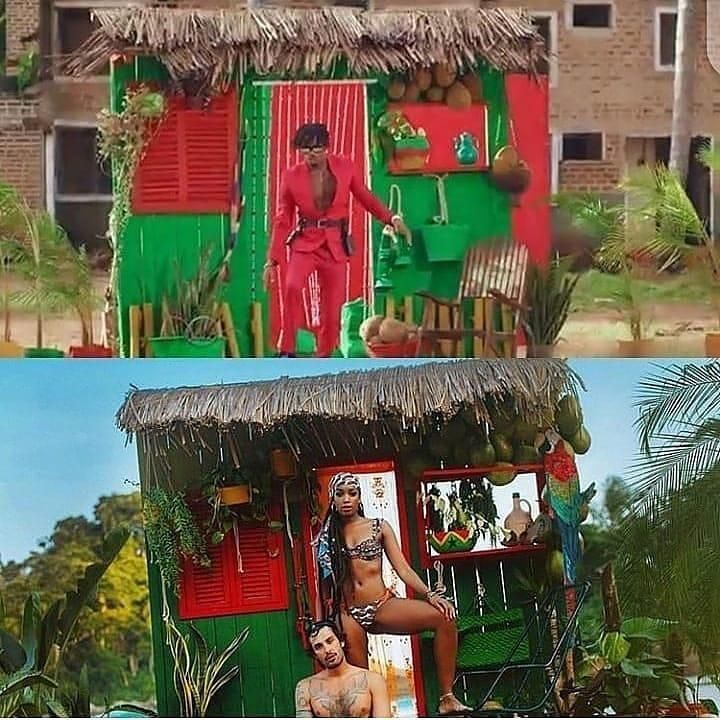 Brazilian singer Iza calls out Diamond and Tanasha for copy pasting her Video