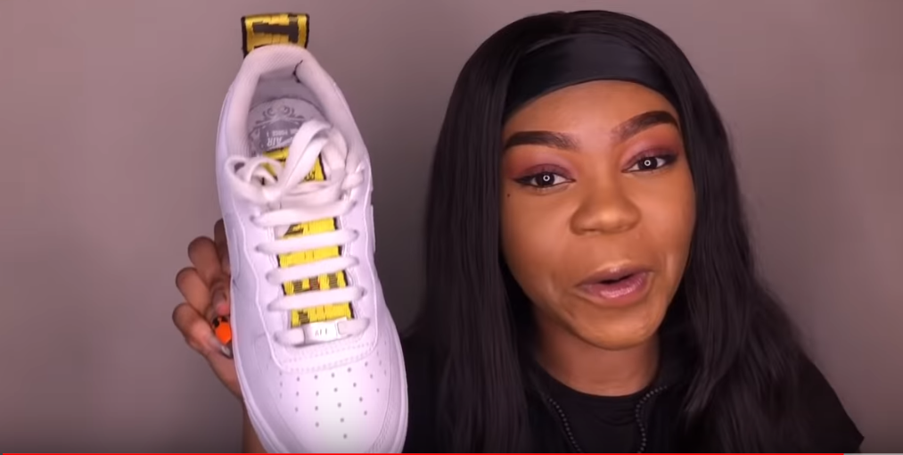 How to remove creases from sneakers (YouTube ShantelDeBonsu)