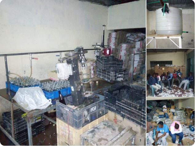 DCI raid illegal alcohol manufacturing plant in Nairobi, 8 arrested
