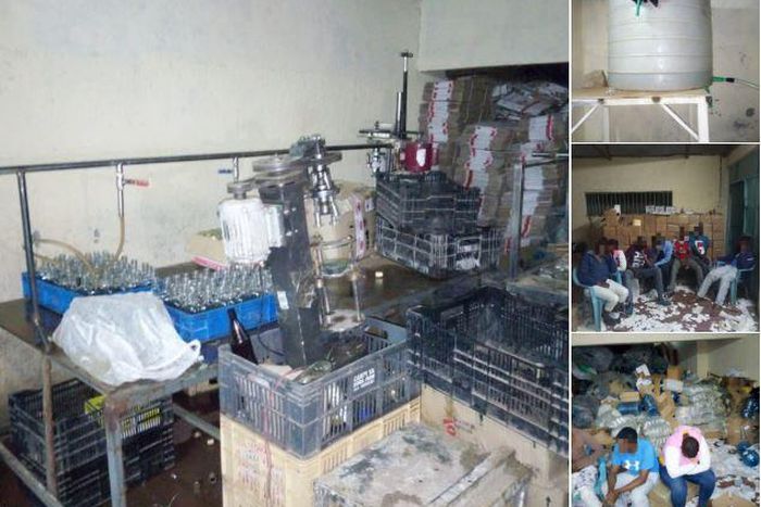 DCI raid illegal alcohol manufacturing plant in Nairobi, 8 arrested