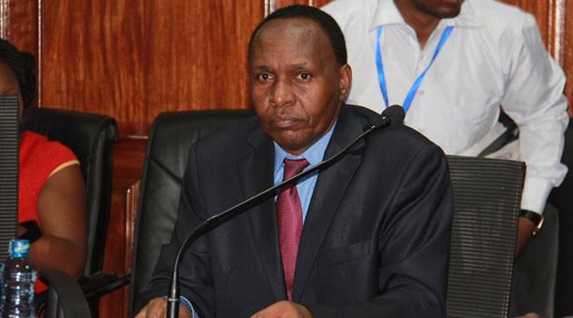 Former Interior PS Mutea Iringo