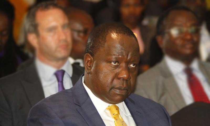 Interior Cabinet Secretary Fred Matiang'i