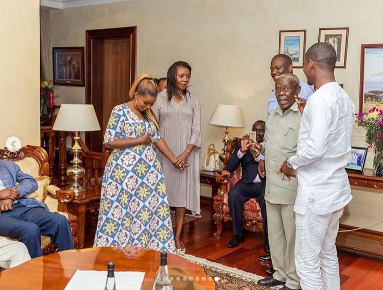 How Ben Pol’s introduction to Anerlisa Muigai parents went down in photos