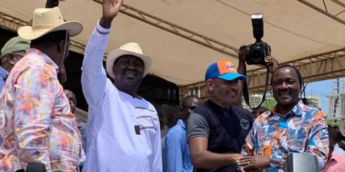 Joho, Raila steal the show in Mombasa as Tangatanga brigade given a a surprise