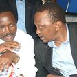 President Uhuru Kenyatta with Kalonzo Musyoka