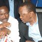 President Uhuru Kenyatta with Kalonzo Musyoka