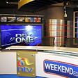 An image of an empty NTV studio