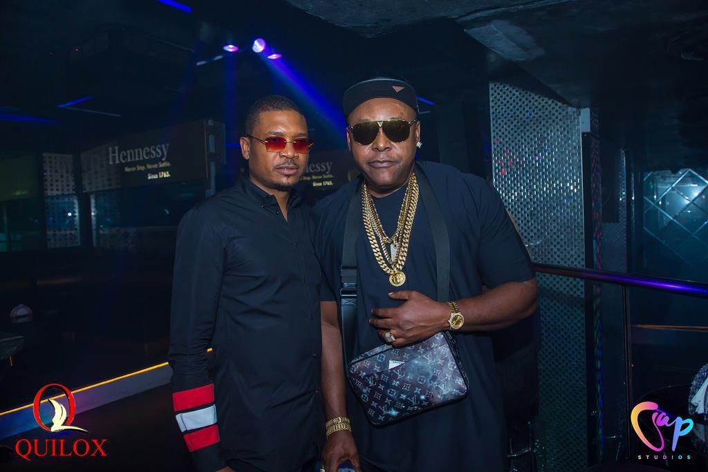 The king of night life's victory party