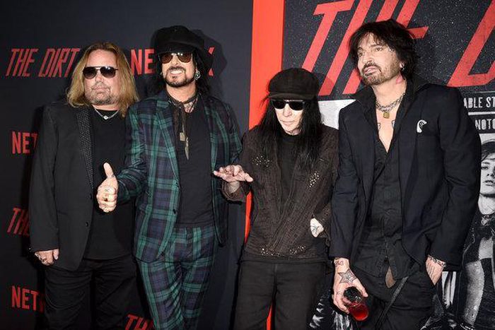 'The Dirt' sends Mötley Crüe to the top 10 for the first time in 11 years