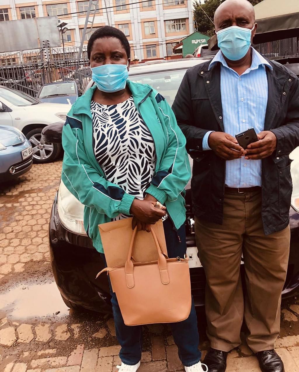 Nadia Mukami gifts her parents with a brand new car