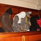 File image of some of the 15 suspects who were arrested in Kileleshwa with fake Gold at a Milimani court on Tuesday,May 14