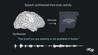 Scientists Create Speech From Brain Signals