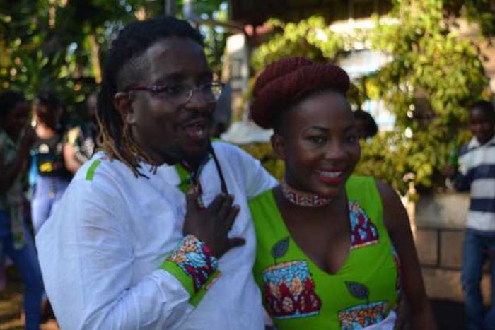 Tony Mochama with wife Flora Njagi