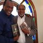 Reginald Mengi with Jeff Koinange