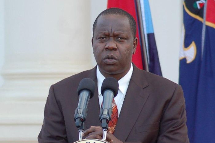 Interior CS Fred Matiang'i. Government declares Friday Public Holiday