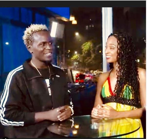 Willy Paul with Alaine Singa