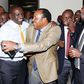 File image of DP Ruto with Kiambu Governor Ferdinand Waititu and Elgeyo Maraket Senator Kipchumba Murkomen