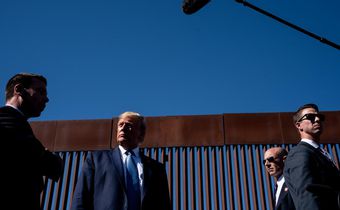 Trump Denies Considering a Border Moat