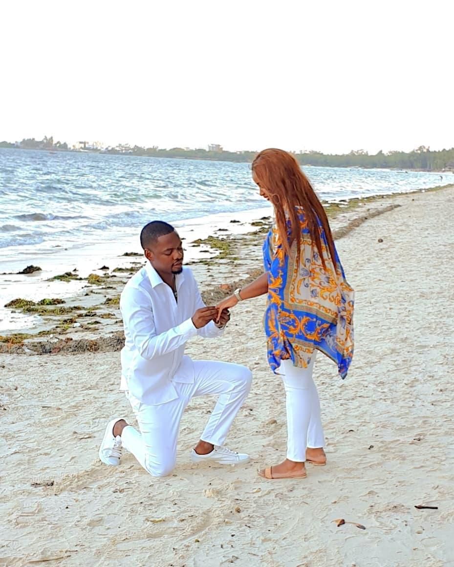 Ben Pol propose to Anerlisa Muigai