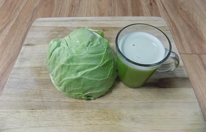 Cabbage juice for ulcers(Raw Juice Cleanse Recipes)