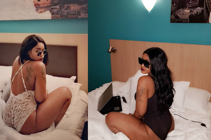 Singer Ray C raises eyebrows as she parades her curves on the gram in sexy bodysuit (Photos)