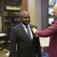 Lawyer Donald Kipkorir during a past suit fitting