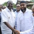 Raila Odinga with Governors Hassan Joho and Amason Kingi in Mombasa The Mombasa BBI rally set for January 25 will be held at Mama Ngina Waterfront Park not Tononoka Grounds as earlier stated