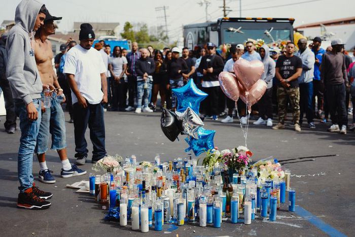 Suspect in Nipsey Hussle shooting is identified as vigil ends with stampede (NYT)