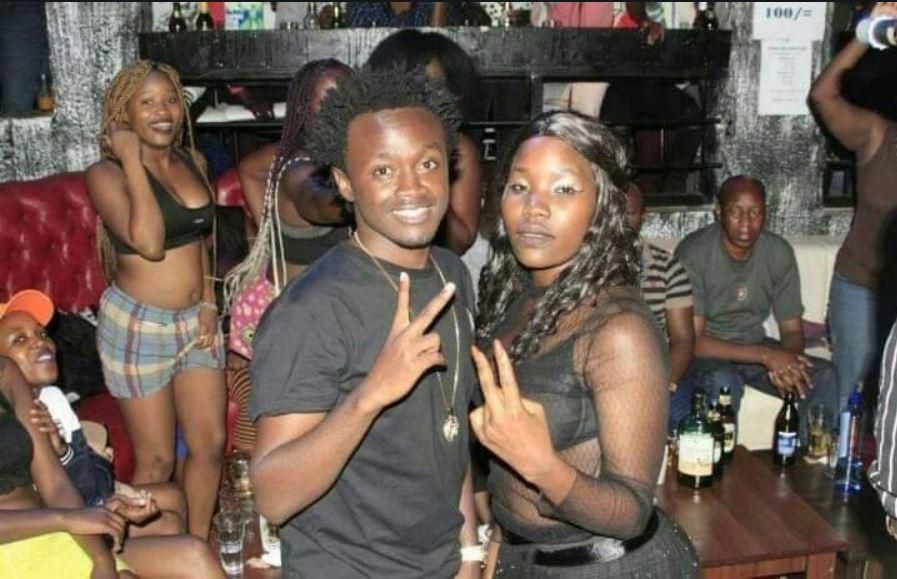 Bahati on the spot as his photos in a club surface online
