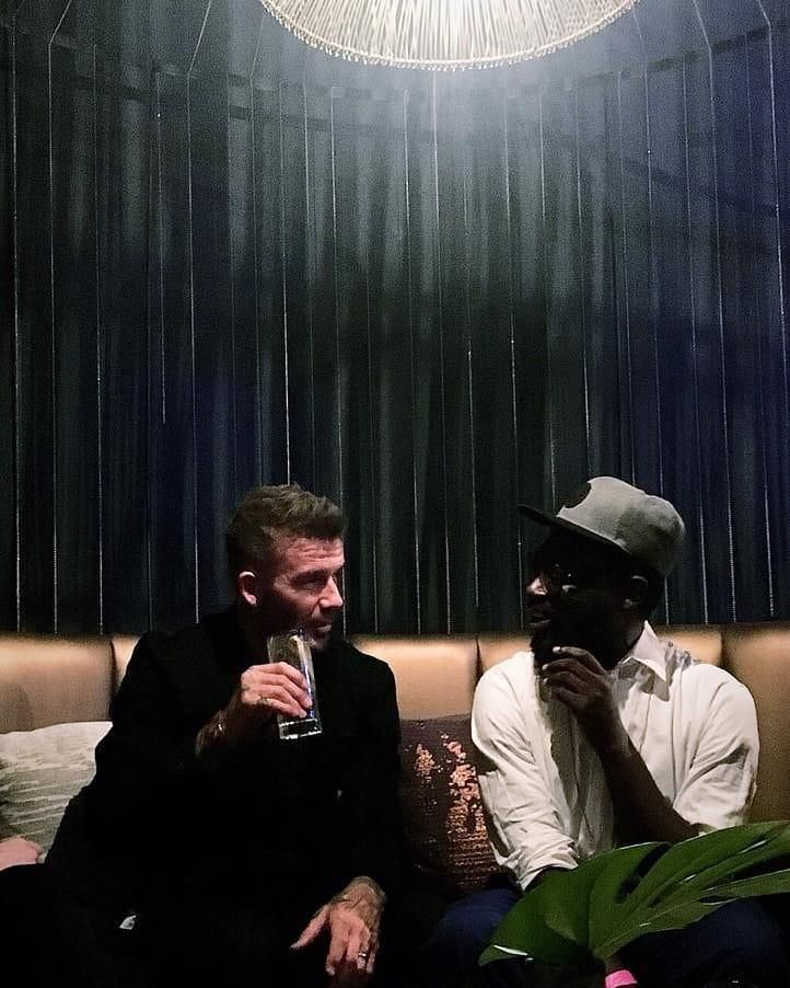 Blinky Bill with David Beckham