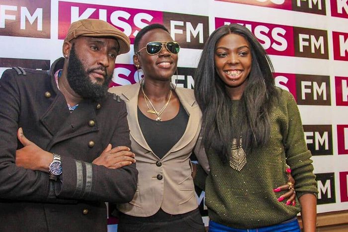 Shaffie Weru ,Adelle Onyango and Akothee who has excited Netizens with her  bold message