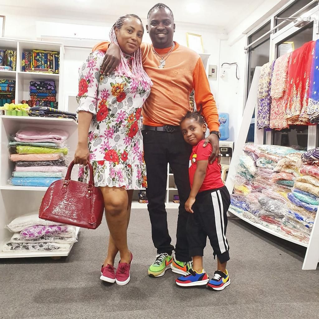 Esma Platnumz with Baby Daddy and their daughter. Esma Platnumz reconciles with baby daddy, lands in South Africa for Baecation (Video)