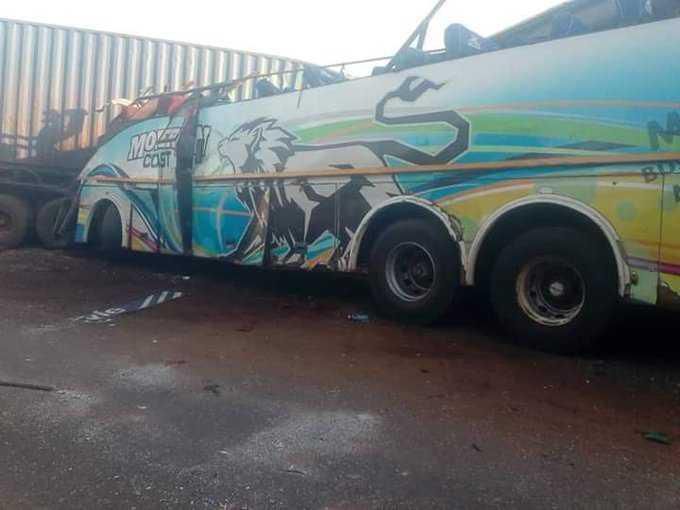 Scores feared dead in horrific road accident involving Modern Coast bus
