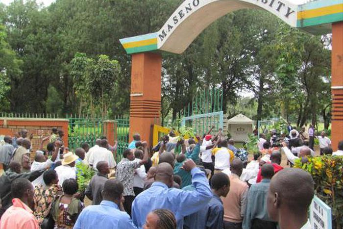 Maseno University students up in arms after rape of two ladies