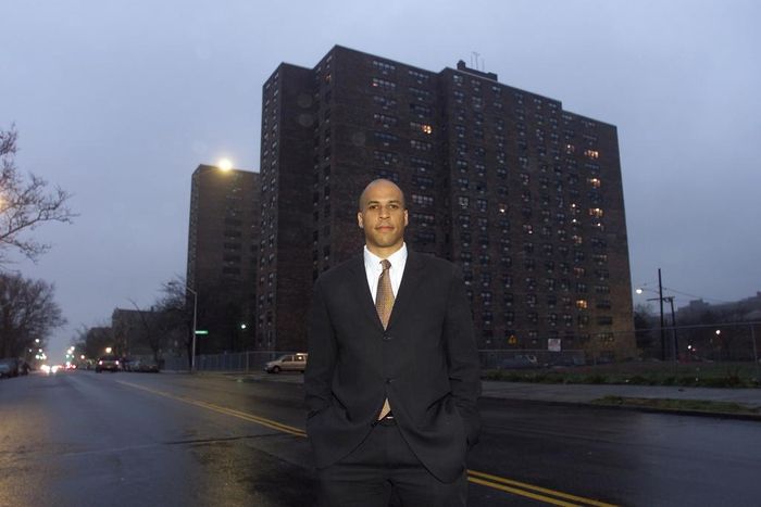 Cory Booker's Brand of Advocacy: Show Up. Cameras Often Follow.