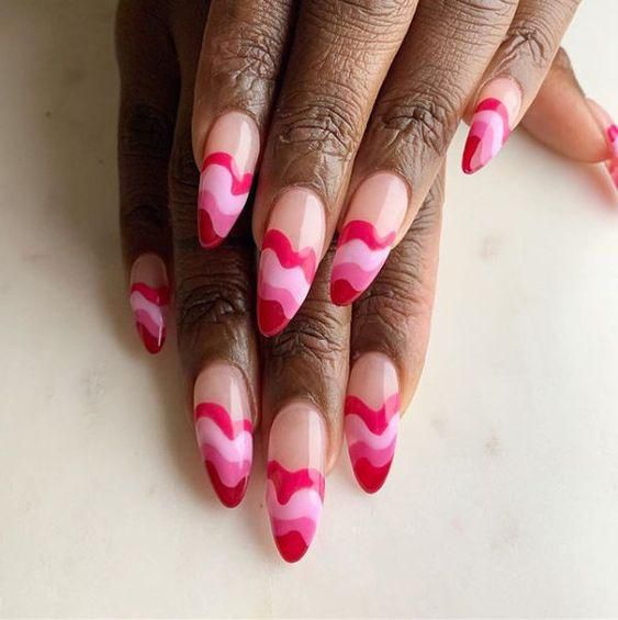 Gorgeous nail ideas for Valentine's day (Pinterest)
