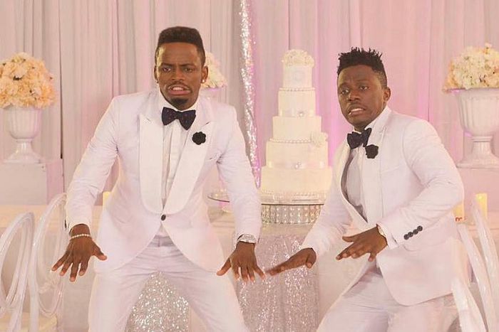 Diamond with Rayvanny. Rayvanny reveals his HIV/AIDS status ask Diamond to get tested